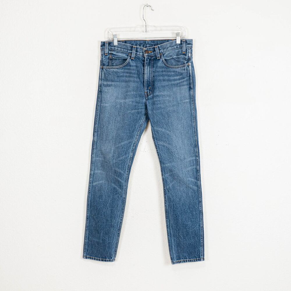 Levi's Vintage Clothing LVC 606 Big E Orange tab Jeans size 31x30